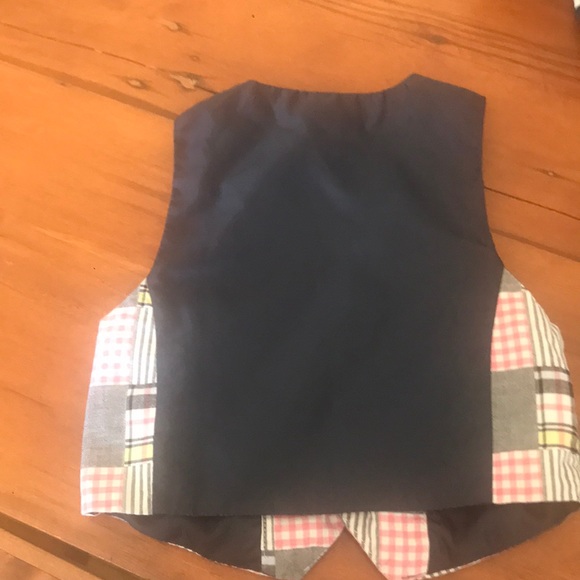 Gymboree  XS 4 little men’s vest preppy design - Picture 4 of 4